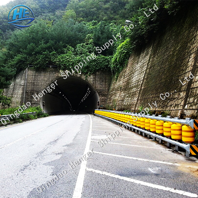 Red Road Highway Roller Barriers Safety 50KM