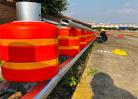 Good price An toàn giao thông Ràng bảo vệ EVA Thùng Rolling Barrier trực tuyến