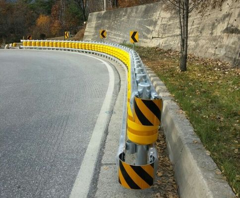 Mua Kích thước lưới 50x200mm Rolling Guardrail Barrier Sử dụng EVA và Q235 Rolling Material Resilient Safety Barrier cho công nghiệp online manufacture