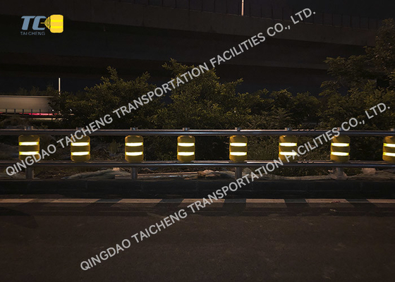 Good price Màu vàng Đỏ Đường cao tốc Roller Barrier chống ăn mòn EVA / PU với nhiều lựa chọn Beam trực tuyến