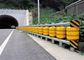 Nice Road Highway Safety Guardrail Anti Collision With Rollers
