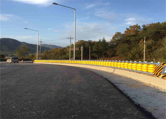 Good price Vật liệu EVA Đường cao tốc An toàn Con lăn Rào chắn Mạ kẽm Chống Tai nạn trực tuyến