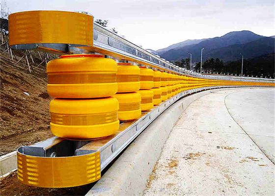 Good price Hệ thống lan can hàng rào con lăn thép cho an toàn giao thông trực tuyến