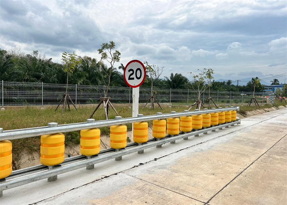 Good price Giao thông nhựa độ dẻo lỏng An toàn Rolling Barrier An toàn đường cao tốc trực tuyến