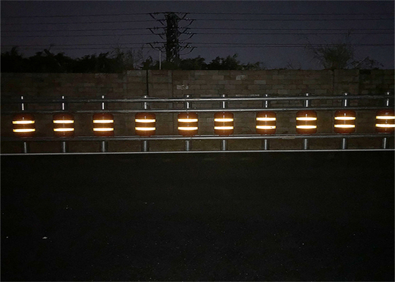 An toàn đường cao tốc Rolling Barrier EVA Traffic Roller Barrier chống ăn mòn