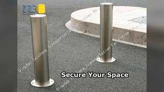 Bollards thép không gỉ bền đảm bảo không gian của bạn